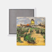 Aimant Van Gogh Mill d'Alphonse Daudet à Fontevielle (Recto/Verso)