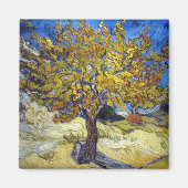 Aimant Van Gogh Mulberry Tree Art impressionniste (Devant)