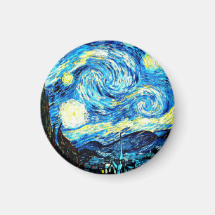 Aimant Van Gogh : Nuit étoilée