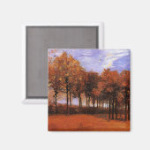 Aimant Van Gogh - Paysage d'automne, art (Recto/Verso)