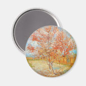 Aimant Van Gogh Peach Tree rose dans l'aimant Blossom (Recto/Verso)