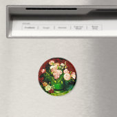 Aimant Van Gogh Peonies et Roses (In Situ (Lave-vaisselle))