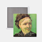 Aimant Van Gogh; Portrait de la mère de l'artiste, Art Vi (Recto/Verso)