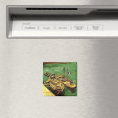 Aimant Van Gogh Quay avec des hommes déchargeant des napp (In Situ (Lave-vaisselle))