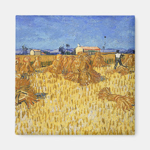 Aimant Van Gogh - Récolte en Provence