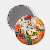 Aimant Van Gogh Roses and Anemones (Recto/Verso)