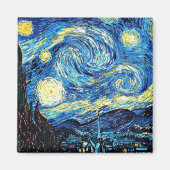 Aimant Van Gogh - Starry Night (Devant)