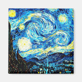 Aimant Van Gogh, Starry Night, (Devant)