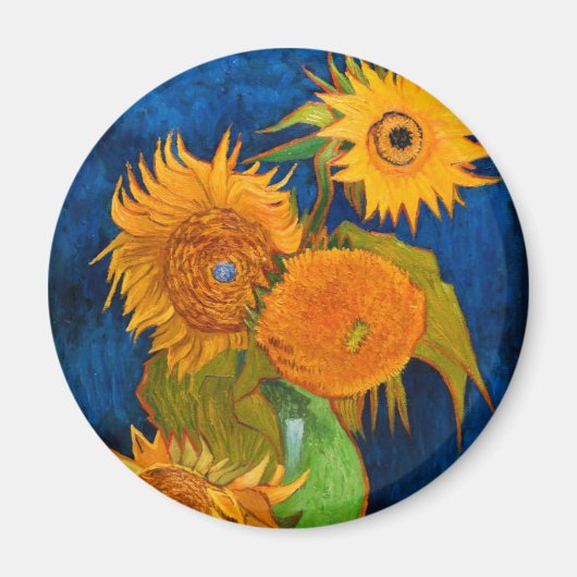 Aimant Van Gogh Sunflowers (Devant)
