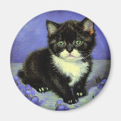 Aimant Van Gogh Tuxedo Kitten (Devant)