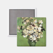 Aimant Van Gogh : Un vase de Roses (Recto/Verso)