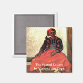 Aimant Van Gogh, Zouave assis, Art de l'impressionnisme V (Recto/Verso)