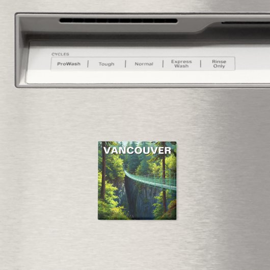 Aimant Vancouver Capilano Suspension Bridge Travel (In Situ (Lave-vaisselle))