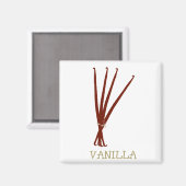 Aimant vanille (Recto/Verso)