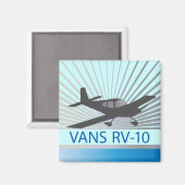 Aimant Vans RV-10 (Recto/Verso)