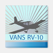 Aimant Vans RV-10 (Devant)