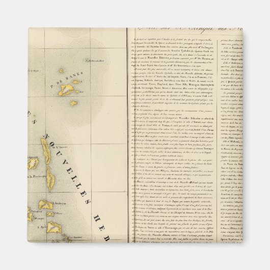 Aimant Vanuatu Océanie no 39 (Devant)