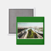 Aimant Vapeur dans les écluses, Sault Ste.Marie, Michigan (Recto/Verso)