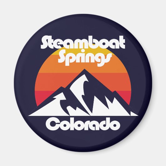 Aimant Vapeur Springs Colorado (Devant)