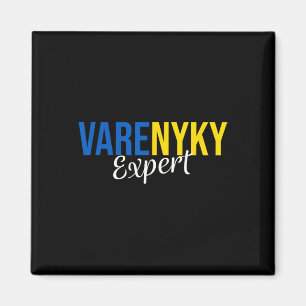 Aimant Varenyky Support Expert Ukraine Drapeau Amour Ukra