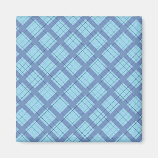 Aimant Variation bleue Plaid (Devant)