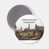 AIMANT VARSOVIE POLOGNE STARE MIASTO VILLE (Recto/Verso)