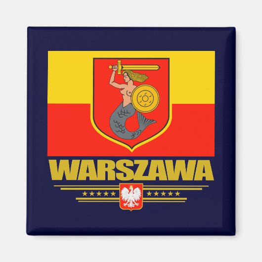 Aimant Varsovie (Varsovie) Pologne (Devant)