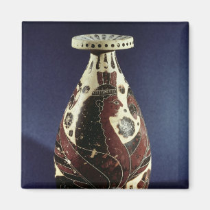 Aimant Vase à style de Proto-Corinthien avec un sphinx