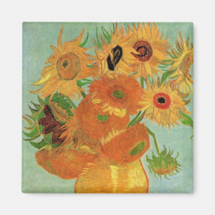 Aimant Vase avec douze tournesols par Vincent van Gogh