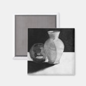 Aimant Vase avec sphère (Recto/Verso)