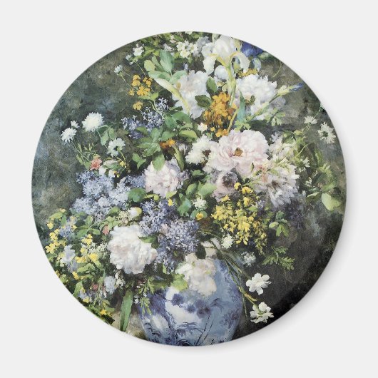 Aimant Vase de fleurs (Devant)