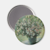 Aimant Vase de fleurs par Claude Monet (Recto/Verso)