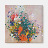 Aimant Vase de fleurs, Redon (Devant)