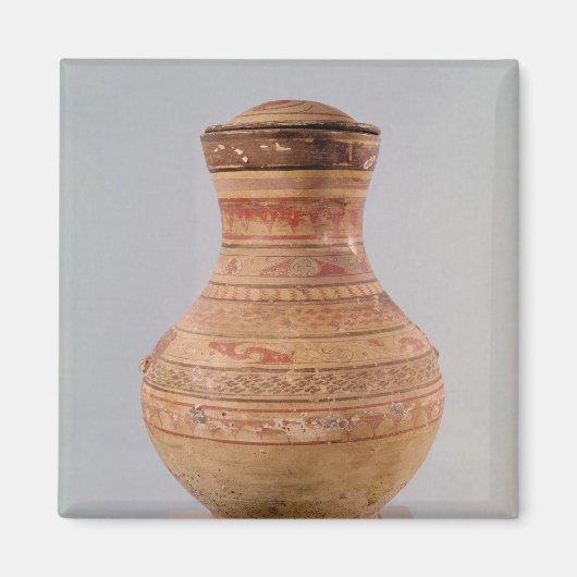 Aimant Vase Hu' avec couvercle (Devant)