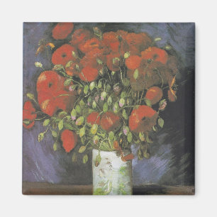 Aimant Vase par Red Poppies Vincent van Gogh