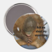 Aimant Vasectomie drôle (Recto/Verso)