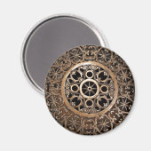 Aimant Vatican ancient metal bronze steampunk mysterious (Recto/Verso)