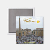 Aimant Vatican Italie cool (Recto/Verso)
