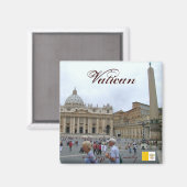 Aimant Vatican Italie cool magnétique (Recto/Verso)