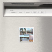 Aimant vAW003 ARUBA, Mosaic, America, Fridge (In Situ (Lave-vaisselle))