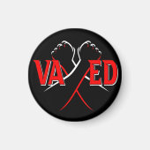 Aimant VAXED - J'ai été vacciné (Devant)