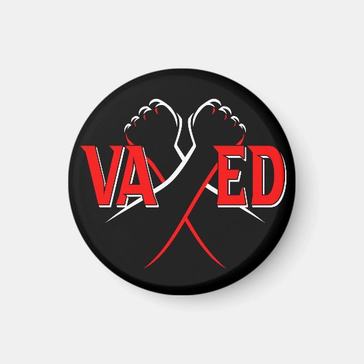 Aimant VAXED - J'ai été vacciné (Devant)
