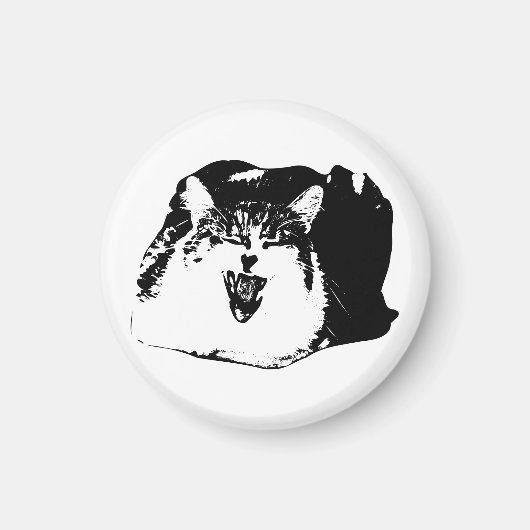 Aimant Vector Stick, marque de chat (Devant)