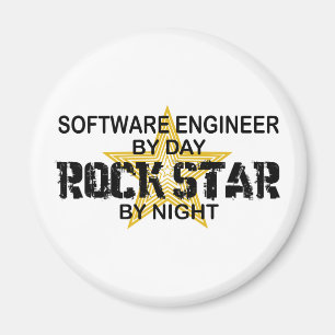 Aimant Vedette du rock de Software Engineer par nuit