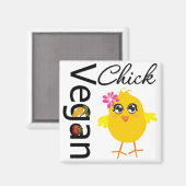 Aimant Vegan Chick (Recto/Verso)