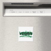 Aimant Vegan Peace Love Compassion (In Situ (Lave-vaisselle))