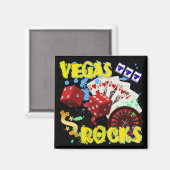 AIMANT VEGAS ROCKS (Recto/Verso)
