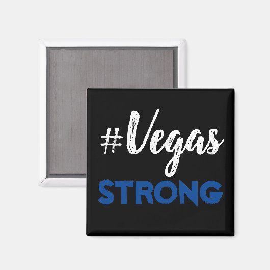 Aimant Vegas Strong (Recto/Verso)