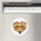 Aimant Veggie Love (In Situ (Lave-vaisselle))