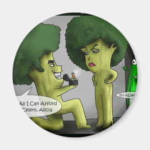 Aimant Veggie Proposals Funny Gifts Cards Tees & Gifts